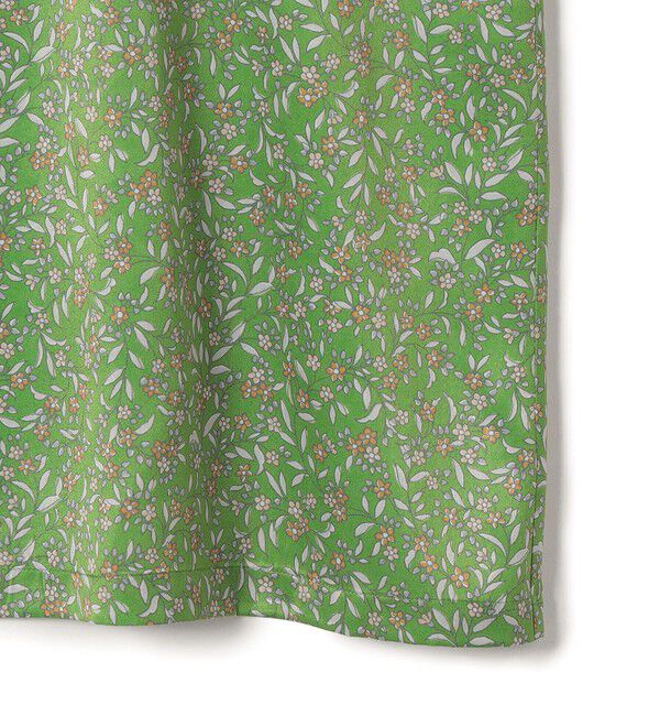 SHIPS for women「【SHIPS別注】A PUPIL:〈洗濯機可能〉ギャザー  スリーブ プリント ワンピース」|ワンピース|