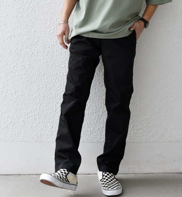 SHIPS any「SHIPS any: サマー スリム テーパード チノ パンツ 25SS◇」|チノ|ブラック