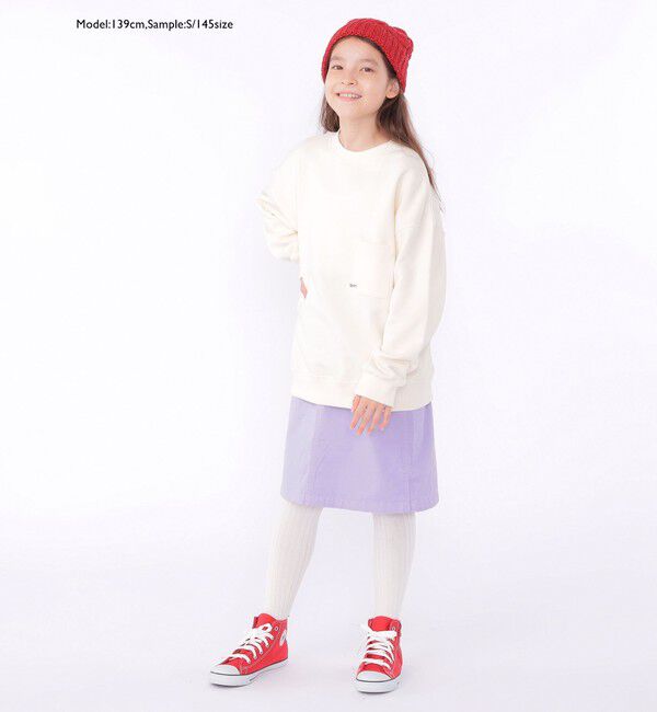 SHIPS KIDS「【WEB限定】SHIPS KIDS:100～160cm / マイクロ ロゴ スウェット」|スウェット・ジャージ|