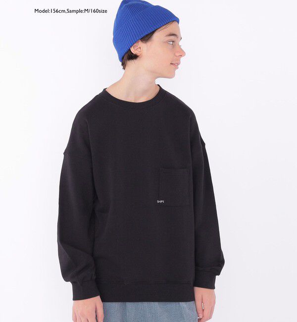 SHIPS KIDS「【WEB限定】SHIPS KIDS:100～160cm / マイクロ ロゴ スウェット」|スウェット・ジャージ|