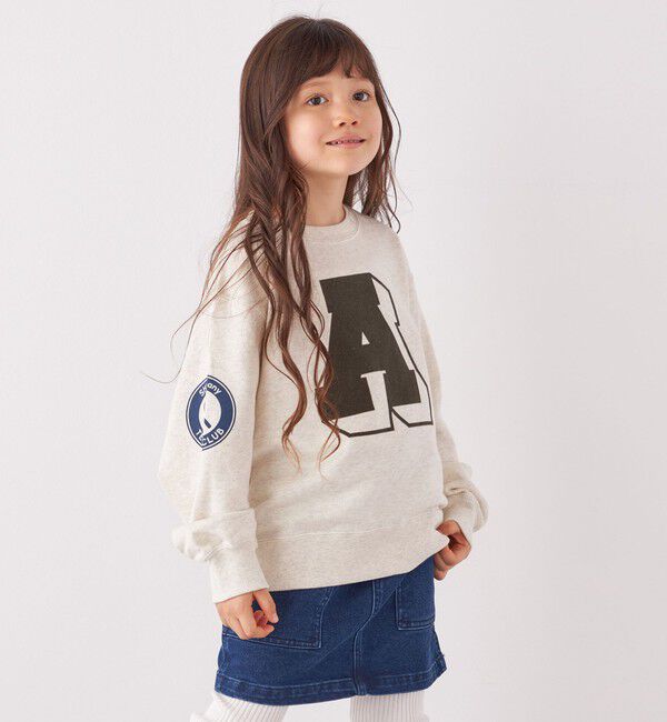 SHIPS any「【SHIPS any別注】 Champion: テニスクラブ クルーネック スウェット 〈KIDS〉◇」|スウェット・ジャージ|