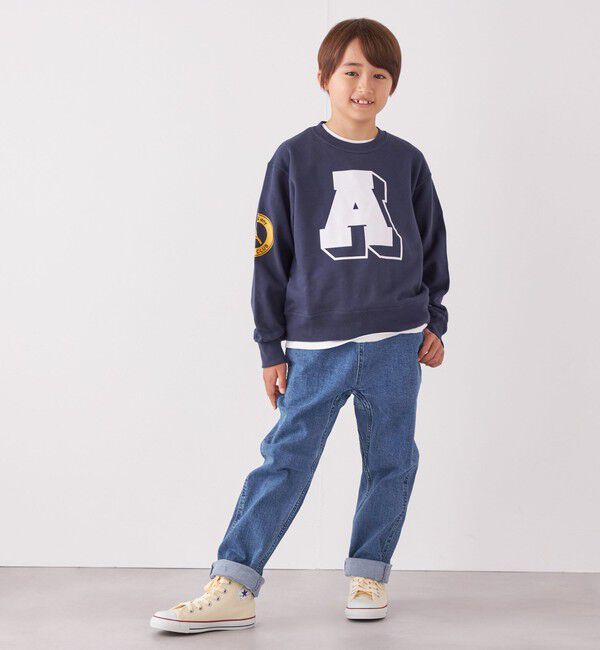 SHIPS any「【SHIPS any別注】 Champion: テニスクラブ クルーネック スウェット 〈KIDS〉◇」|スウェット・ジャージ|