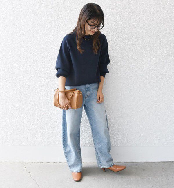 SHIPS any「SHIPS any:〈手洗い可能〉ミラノリブ スタンドネック プルオーバー」|ニット・セーター|