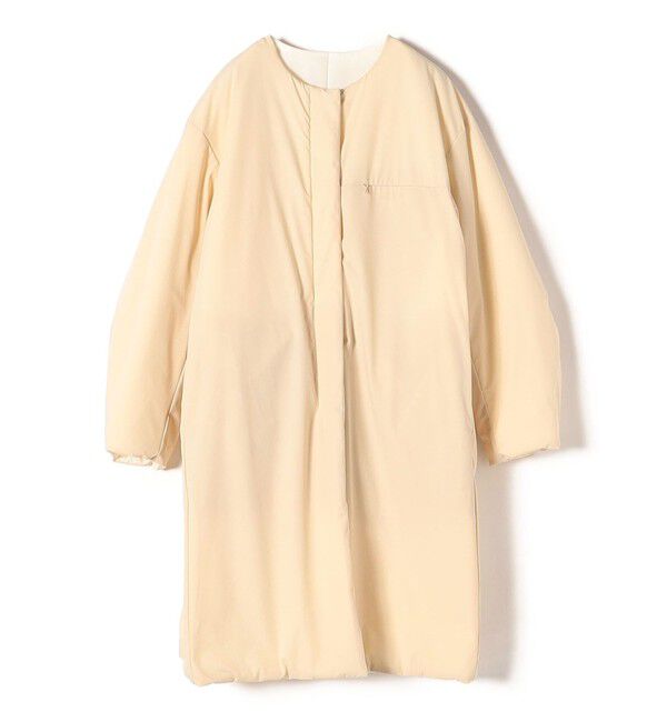 SHIPS for women「〈手洗い可能 / 撥水加工〉リバーシブル ノーカラー コート ◇」|ノーカラーコート|