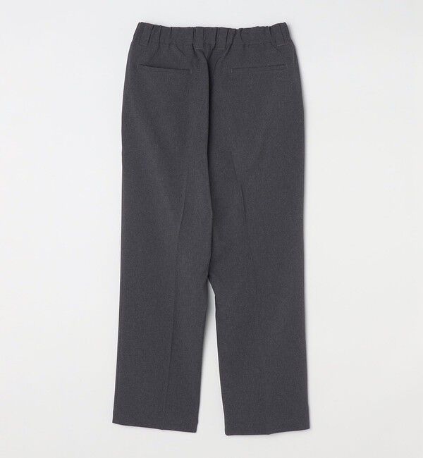 SHIPS any「SHIPS any: 〈洗濯機可能〉ウールライク ノープリーツ ワイド ストレート パンツ◇」|スラックス|
