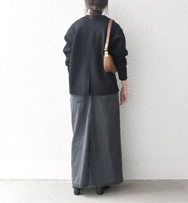 SHIPS any「【WEB限定】SHIPS any:〈手洗い可能〉テーラード ニット カーディガン ジャケット」|テーラードジャケット|