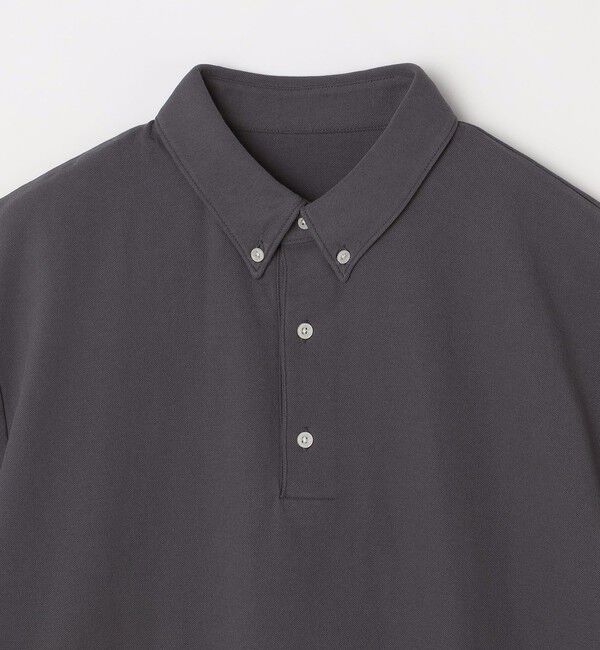SHIPS any「SHIPS any:〈接触冷感/遮熱/UVカット機能等〉サマーファンクション 鹿の子 ボタンダウンポロシャツ◇」|ポロシャツ|
