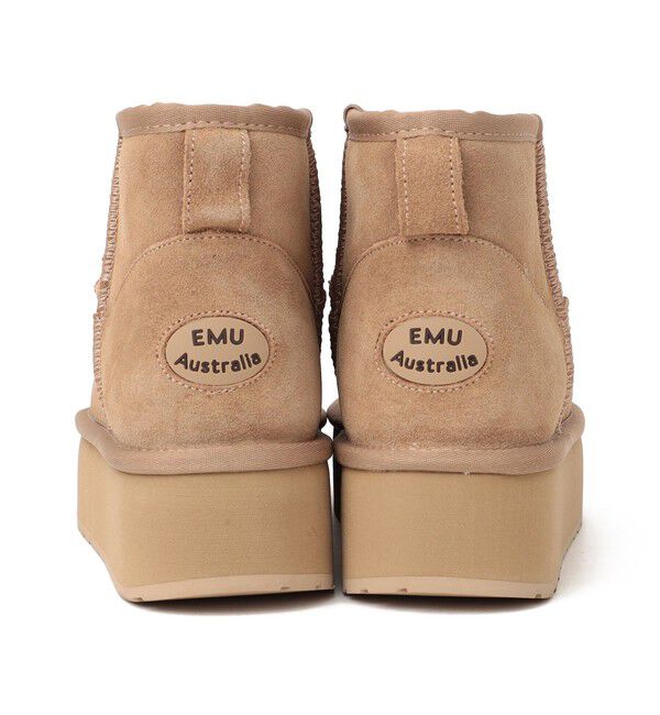 SHIPS any「EMU: PLATFORM MICRO ムートン ブーツ」|ショートブーツ|