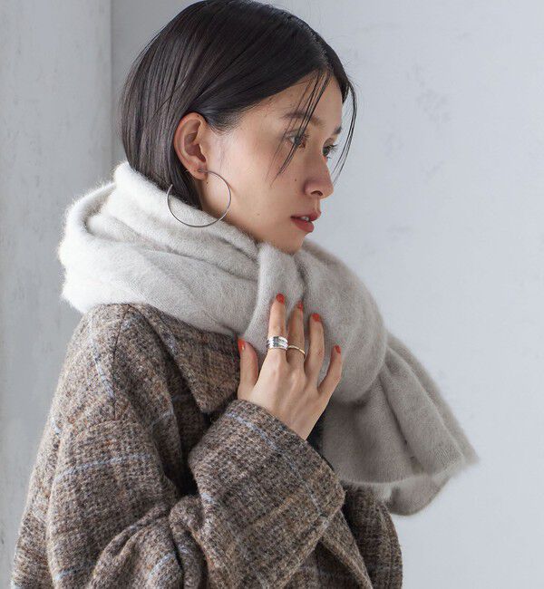 SHIPS for women「〈手洗い可能〉フォックス ニット ストール」|ストール|