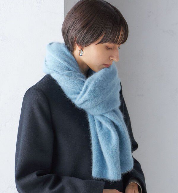 SHIPS for women「〈手洗い可能〉フォックス ニット ストール」|ストール|