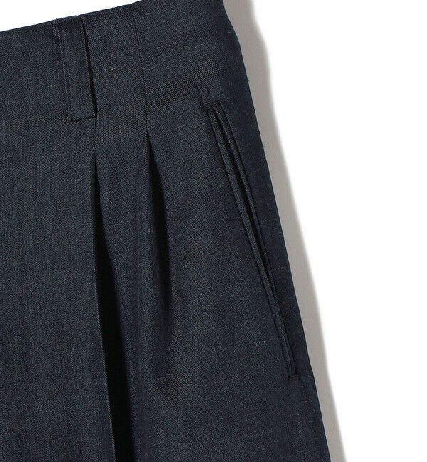 SHIPS for women「〈手洗い可能〉デニムライク 2タック ワイド パンツ」|その他|