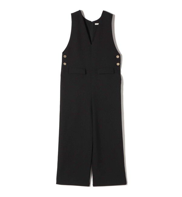 SHIPS for women「〈手洗い可能〉ハイカウント ダブルクロス オールインワン」|オールインワン|