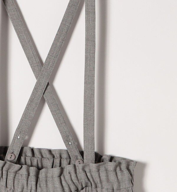 SHIPS any「SHIPS any:〈洗濯機可能〉ウーステッド サスペンダー付き バルーン パンツ」|その他|