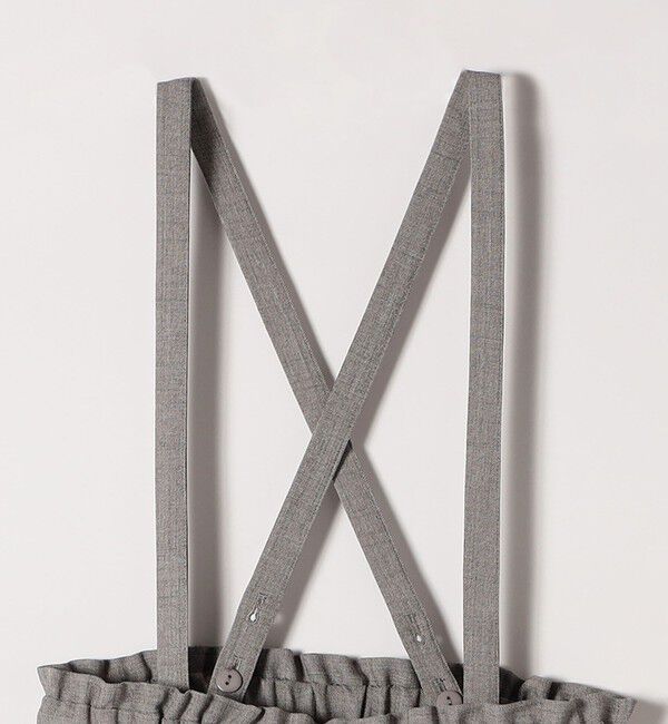 SHIPS any「SHIPS any:〈洗濯機可能〉ウーステッド サスペンダー付き バルーン パンツ」|その他|