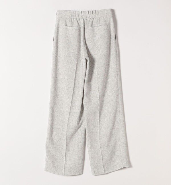 SHIPS any「SHIPS any:〈洗濯機可能〉ツイード ライク マリン パンツ［NAVY BLUE］」|スラックス|