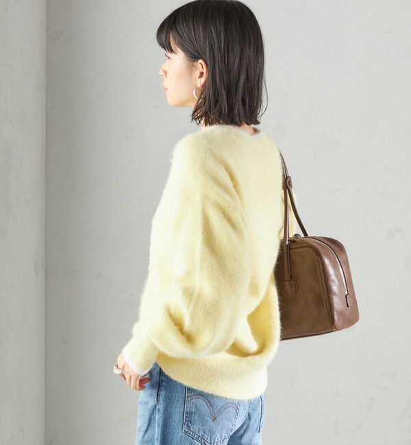 SHIPS for women「杢 フォックス カシミヤ クルーネック ニット プルオーバー」|ニット・セーター|