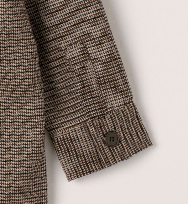 SHIPS KIDS「SHIPS KIDS:100～130cm / 千鳥柄 チェック シャツ アウター」|シャツ・ブラウス|