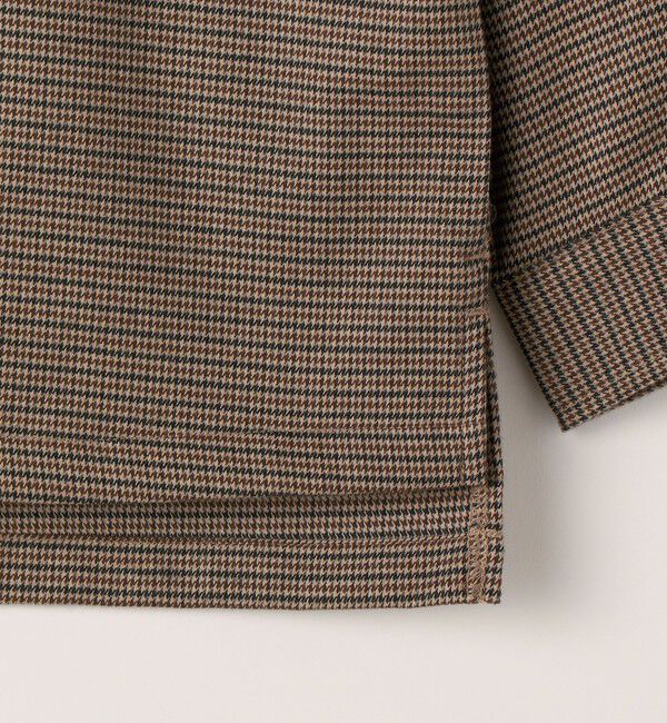 SHIPS KIDS「SHIPS KIDS:100～130cm / 千鳥柄 チェック シャツ アウター」|シャツ・ブラウス|