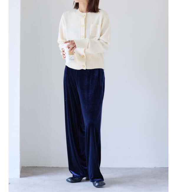 OUTDOOR PRODUCTS Usual Things「ゴールドボタンクルーネックカーディガン」|ニット・セーター|