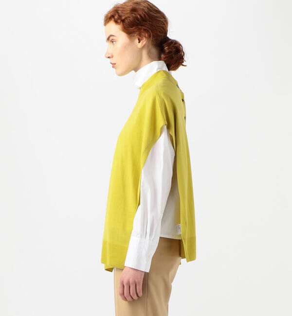 TOMORROWLAND collection「カシミヤシルク ビルドネックベスト」|ニット・セーター|