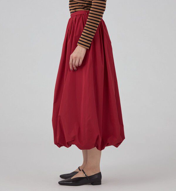 TOMORROWLAND collection「ポリステルシルクタフタ バルーンスカート」|スカート|