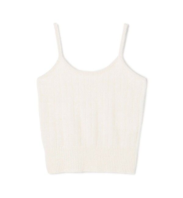 DES PRES「フォックスカシミヤ キャミソール」|キャミソール|12 ホワイト系
