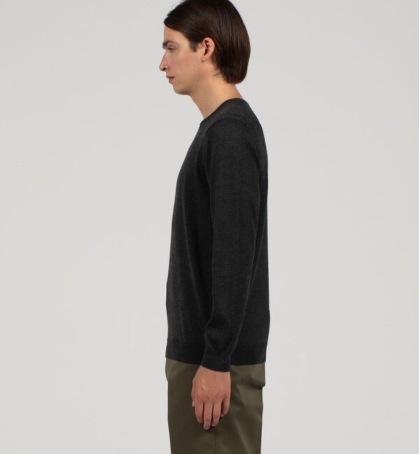 TOMORROWLAND MENS「ウールカシミヤシルク クルーネックプルオーバー」|ニット・セーター|