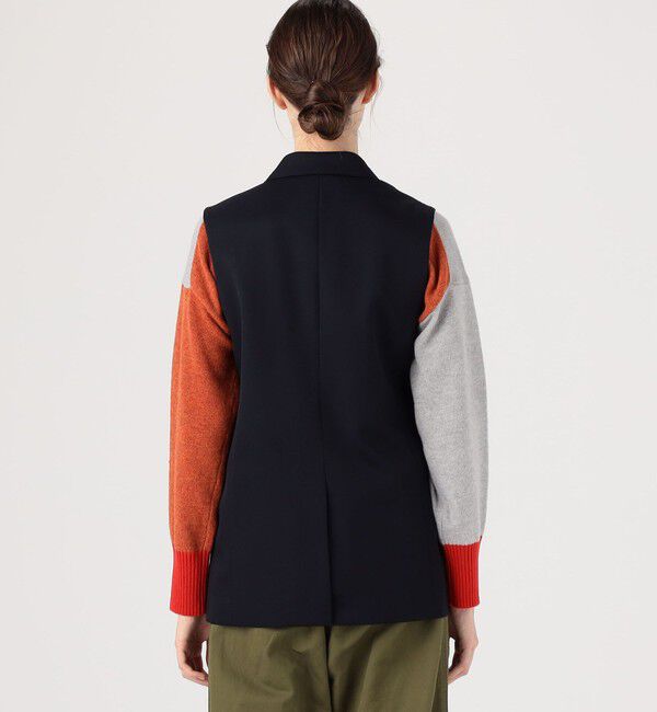 MACPHEE「ウールギャバジン ダブルブレストジレ」|ベスト・ジレ|