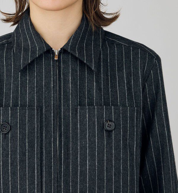 DES PRES「ウールカシミヤポプリンメルトン ジャンプスーツ」|オールインワン|