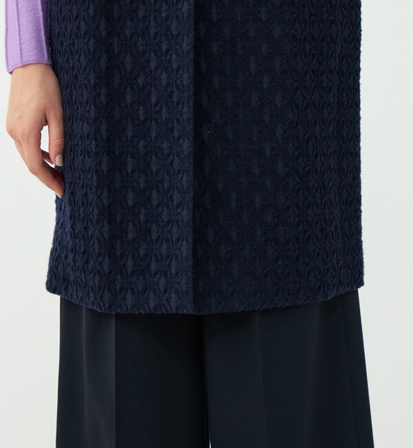 Ballsey「モールヤーンジャカード クルーネックジレ」|ベスト・ジレ|