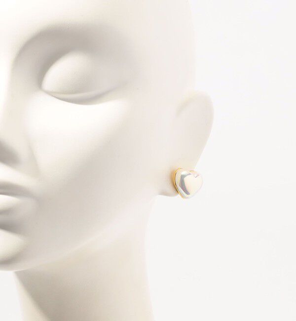 TOMORROWLAND GOODS「LELE SADOUGHI PEARL HEART ピアス」|ピアス|