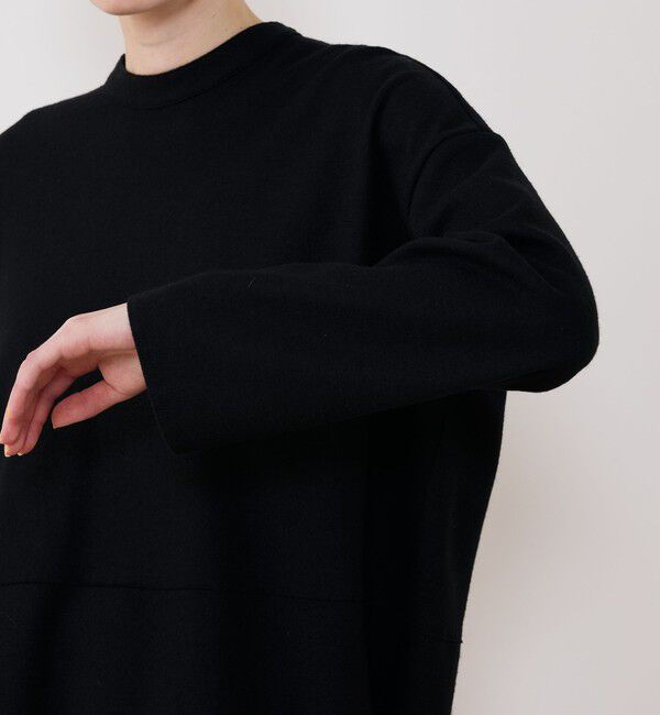 GALERIE VIE「ウールミルドスムース バックオープンシャツ」|シャツ・ブラウス|