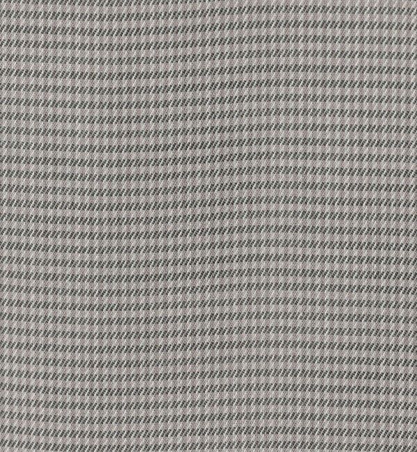 DES PRES「プレイドセルロースツイル フロンドレープシャツ」|シャツ・ブラウス|