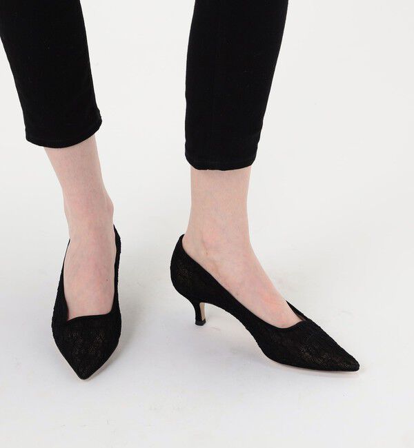 TOMORROWLAND GOODS「NEBULONI E. LACE パンプス」|パンプス|