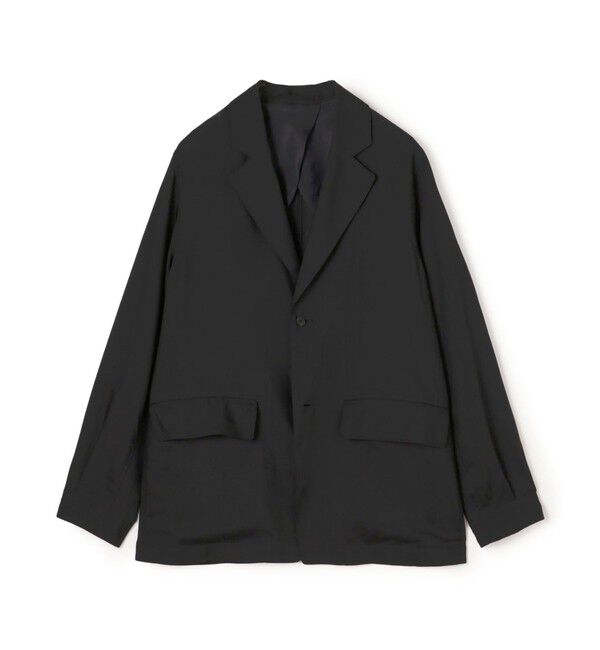 TOMORROWLAND MENS「ウールトロピカル シングルブレステッド 2Bジャケット」|テーラードジャケット|69 ネイビー
