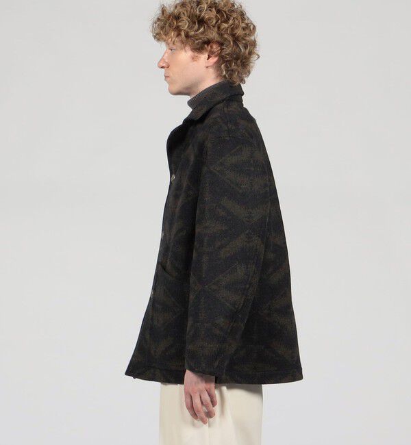 TOMORROWLAND MENS「【別注】PENDLETON ウールブランケット ジャケット」|ブルゾン・スタジャン|