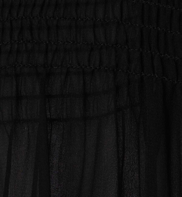 DES PRES「シルクシフォン チュニックブラウス」|シャツ・ブラウス|