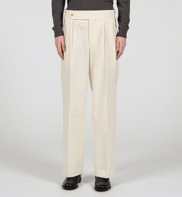 TOMORROWLAND BUYING WEAR「Tangent Henry TAN2&deg; 40&rsquo;s British Gurkha Trousers  コットンツイル ワイドパンツ 」|スラックス|