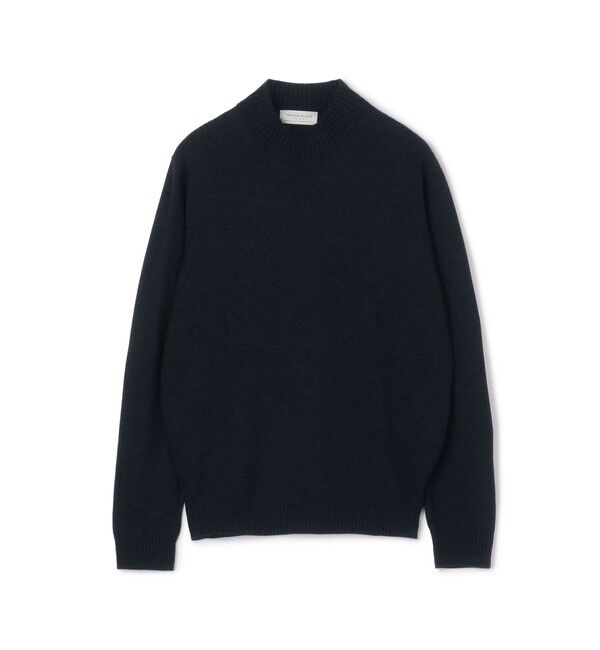 TOMORROWLAND MENS「TOMORROWLAND tricot メリノベーシック モックネックプルオーバー」|ニット・セーター|68 ネイビー系