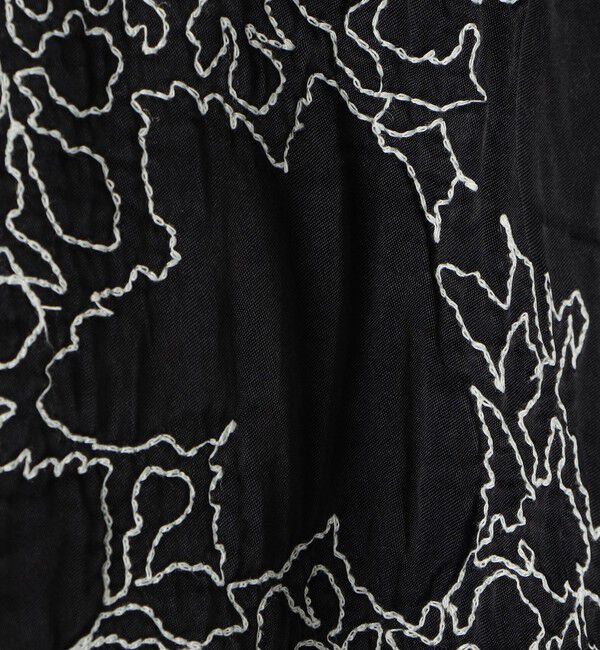 SOULEIADO「レーヨンサテンキルト リバーシブルジャケット」|ノーカラージャケット|