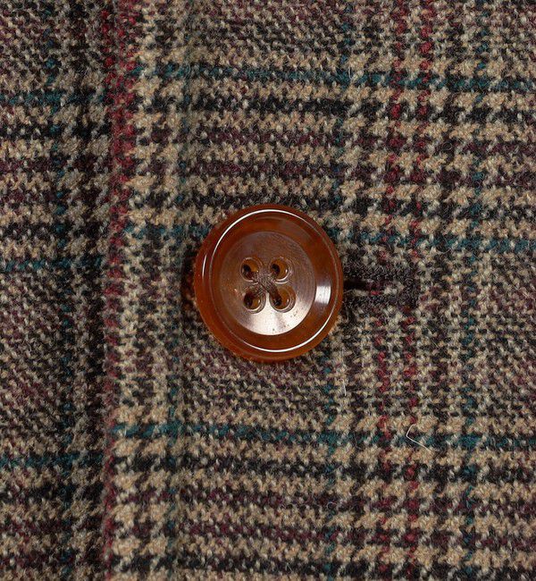 TOMORROWLAND MENS「ウールナイロンポリウレタン 2WAYストレッチ ハーフコート」|ステンカラーコート|