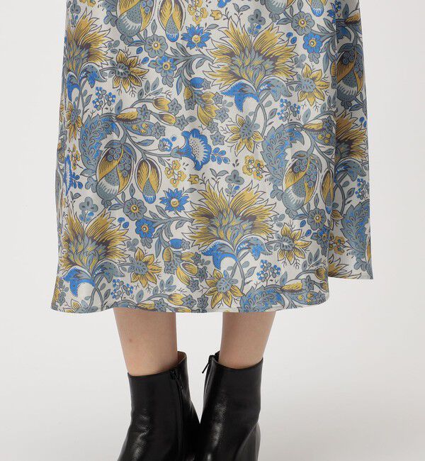 SOULEIADO「アセテートプリント キャミソールワンピース」|ワンピース|