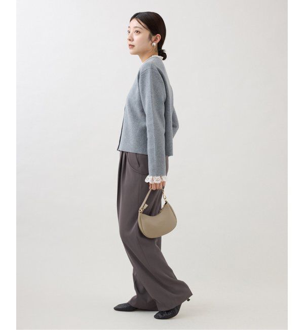 IENA「《追加2》サスペンダーツイルパンツ」|スラックス|