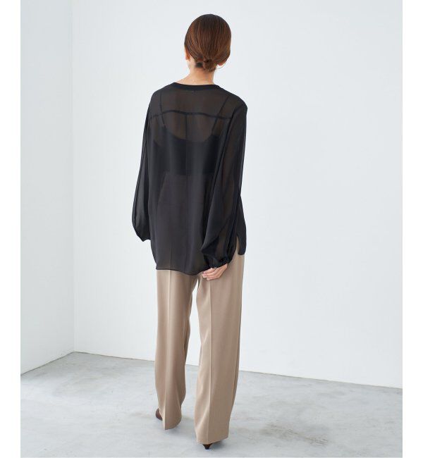 IENA「《追加2》サスペンダーツイルパンツ」|スラックス|