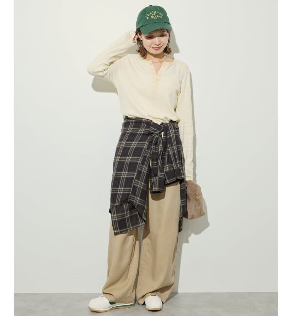 SLOBE IENA「《セットアップ対応可》製品染めイージーパンツ」|その他|