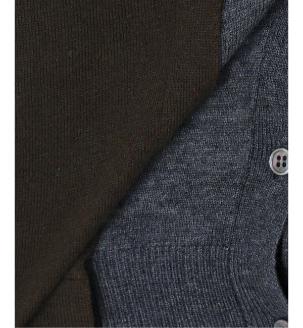 SLOBE IENA「フェイクレイヤードカーディガン」|カーディガン|