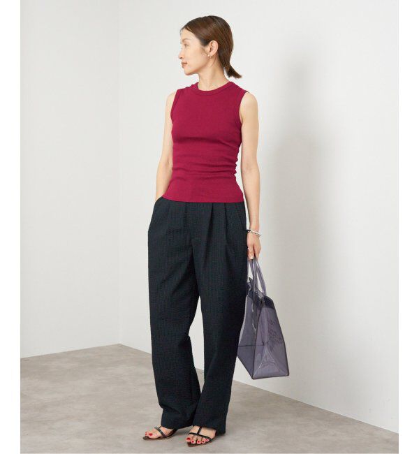 IENA「FLORE FLORE/フローレフローレ ESME TANK タンクトップ」|タンクトップ|