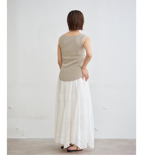 IENA「ワッフルヘンリーノースリーブ」|Tシャツ・カットソー|