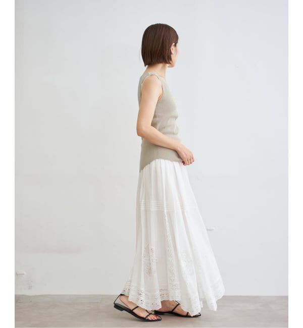 IENA「ワッフルヘンリーノースリーブ」|Tシャツ・カットソー|