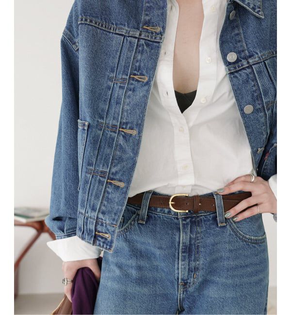 SLOBE IENA「《追加》Levi&rsquo;s/リーバイス SLOBE別注 BALLOON SLEEVE TRACKER デニムジャケット」|デニムジャケット|